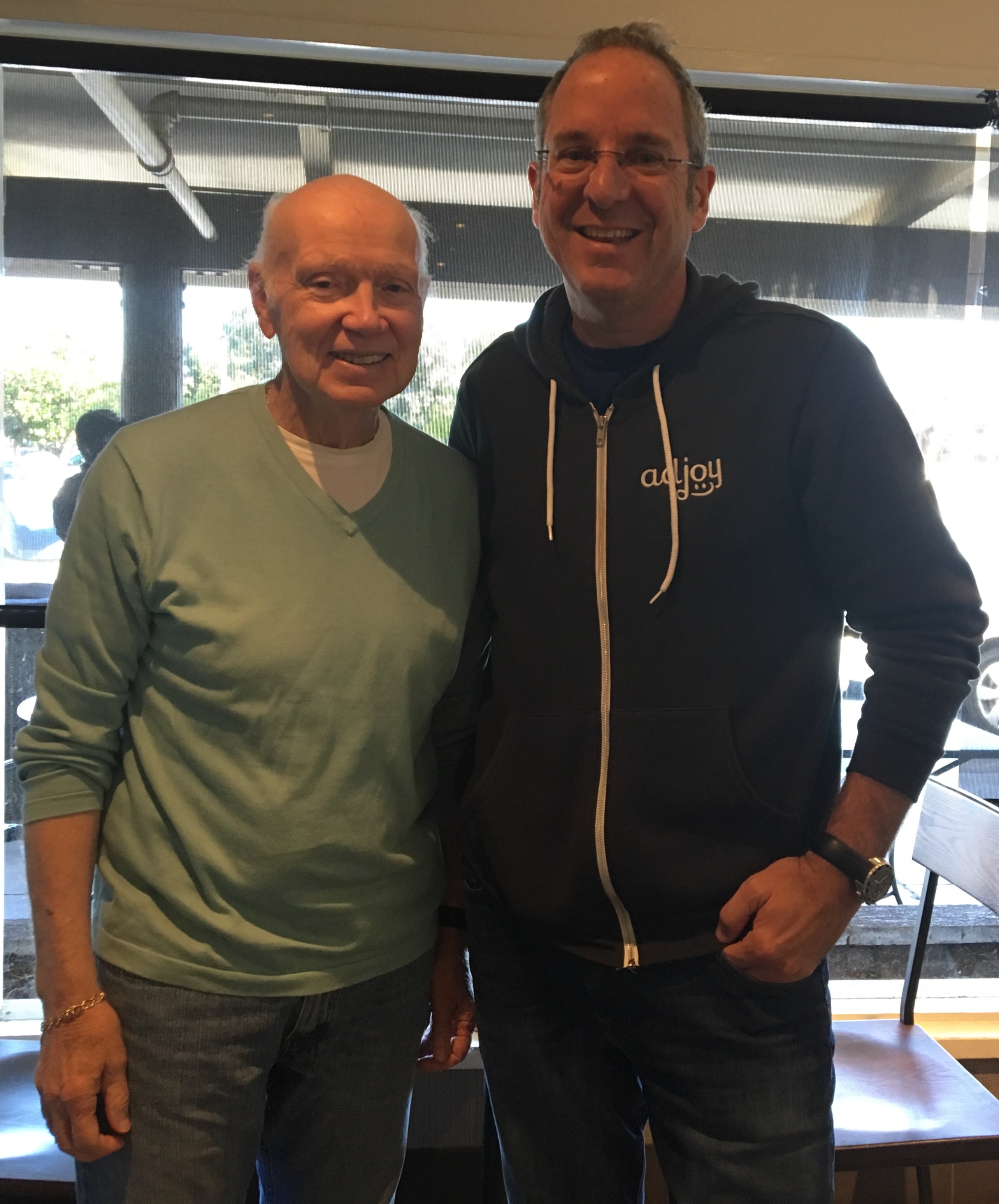 Marvin Scaff with Regis McKenna